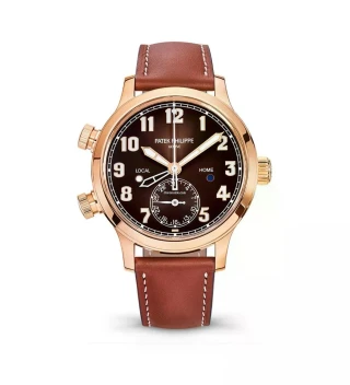 ساعة باتيك فيليب كالاترافا بايلوت ترافل تايم ٧٢٣٤آر-٠٠١ Patek 7234r-00