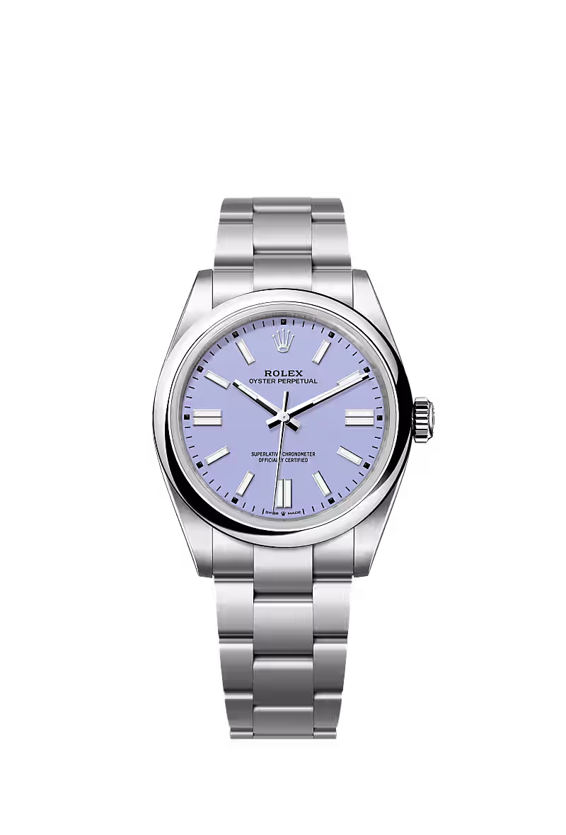 رولكس أويستر بربتشوال 41mm ميناء لافندر 134300