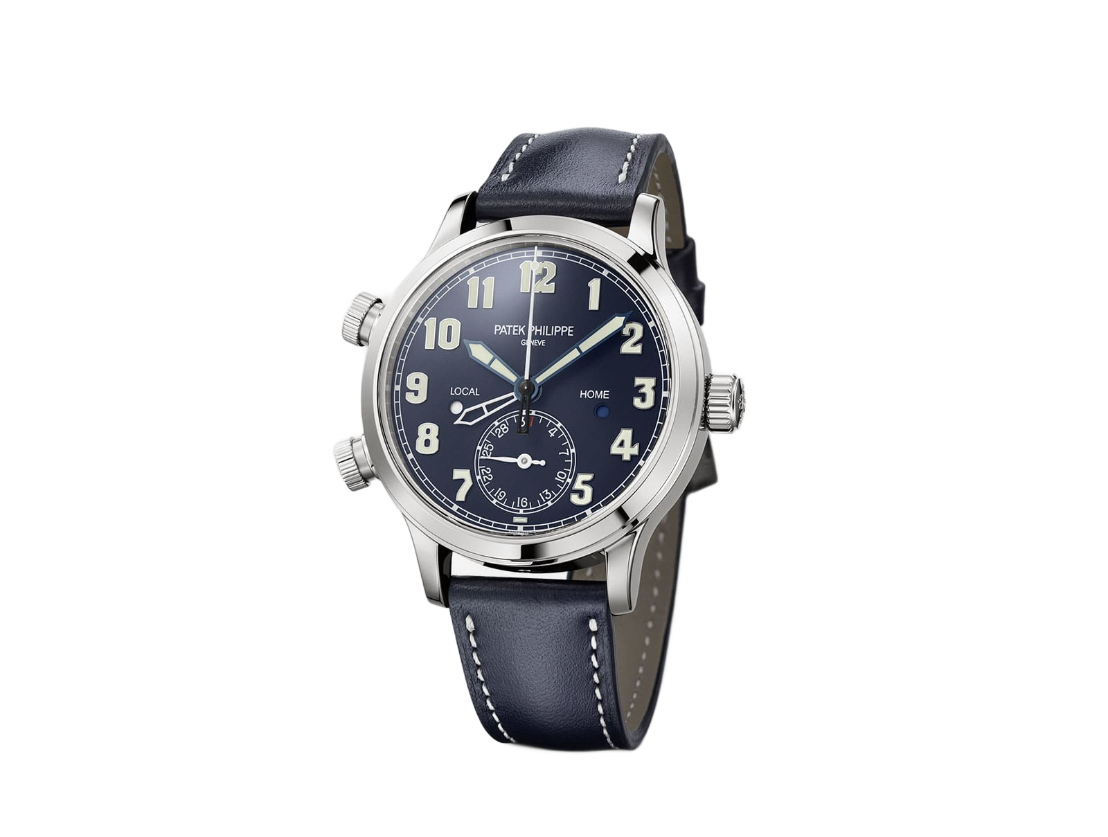 ساعة باتيك فيليب كالاترافا بايلوت ترافل تايم المرجع ٧٢٣٤غ-٠٠١ Patek 7234g-001