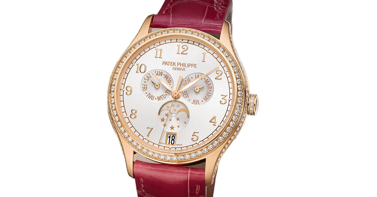 ساعة باتيك فيليب تقويم سنوي ومراحل قمر ٤٩٤٧R-٠٠١ Patek 4947r-001
