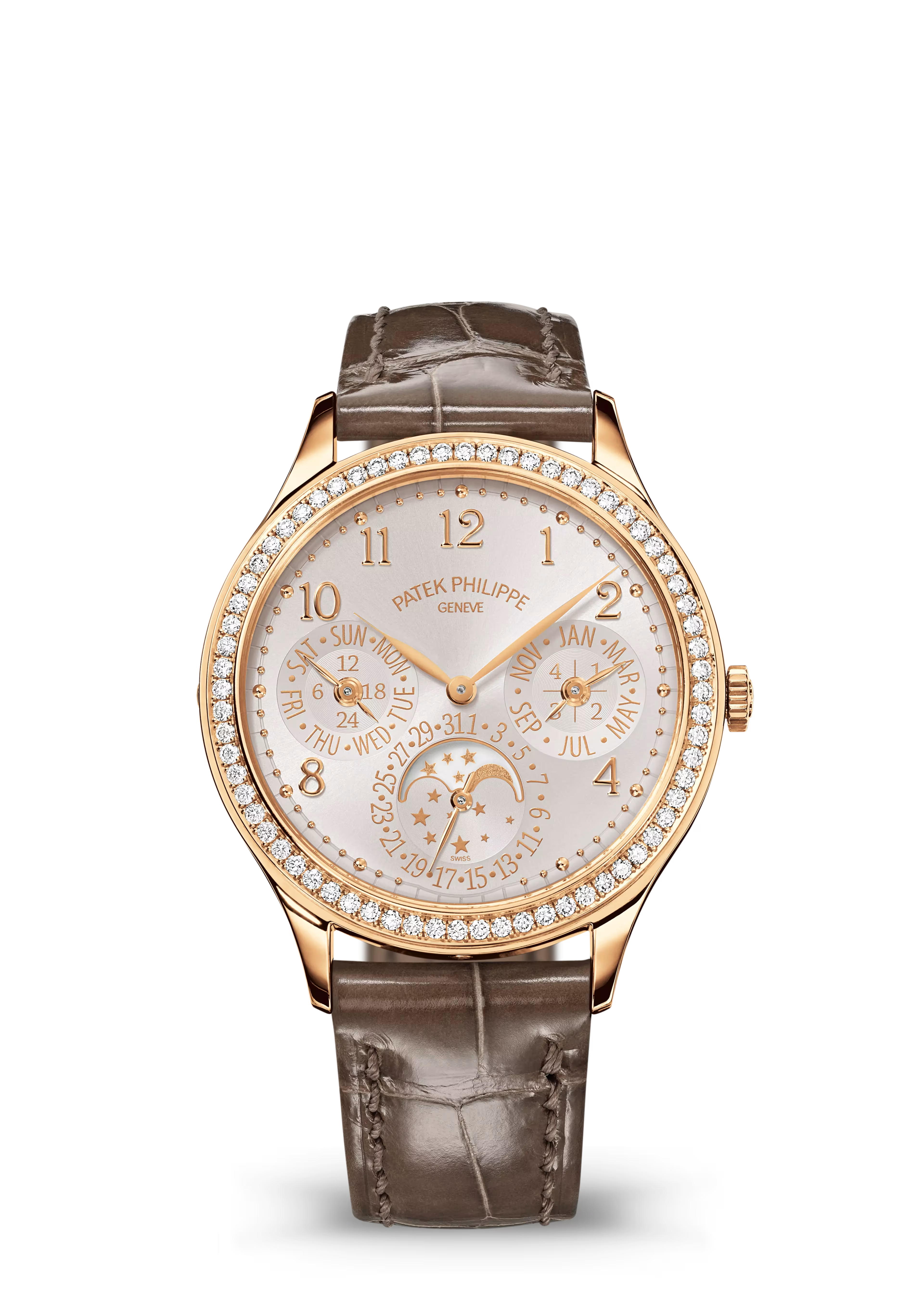 ساعة باتيك فيليب غراند كومبليكيشنز ليديز فيرست بربتشوال كالندر ٧١٤٠آر-٠٠١ Patek 7140r-001