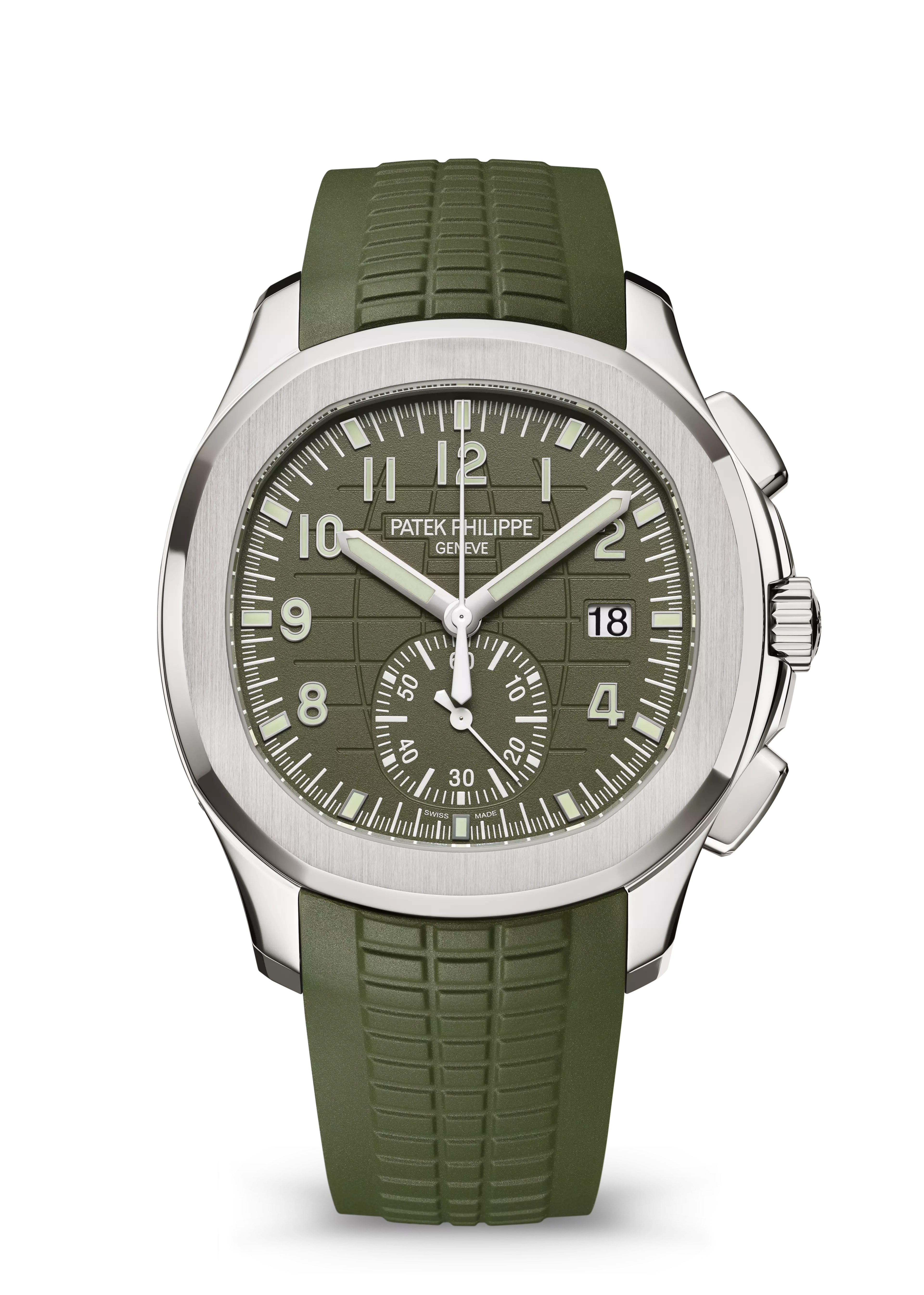 ساعة باتيك فيليب أكوانوت كرونوغراف ٥٩٦٨جي-٠١٠ Patek 5968g-010