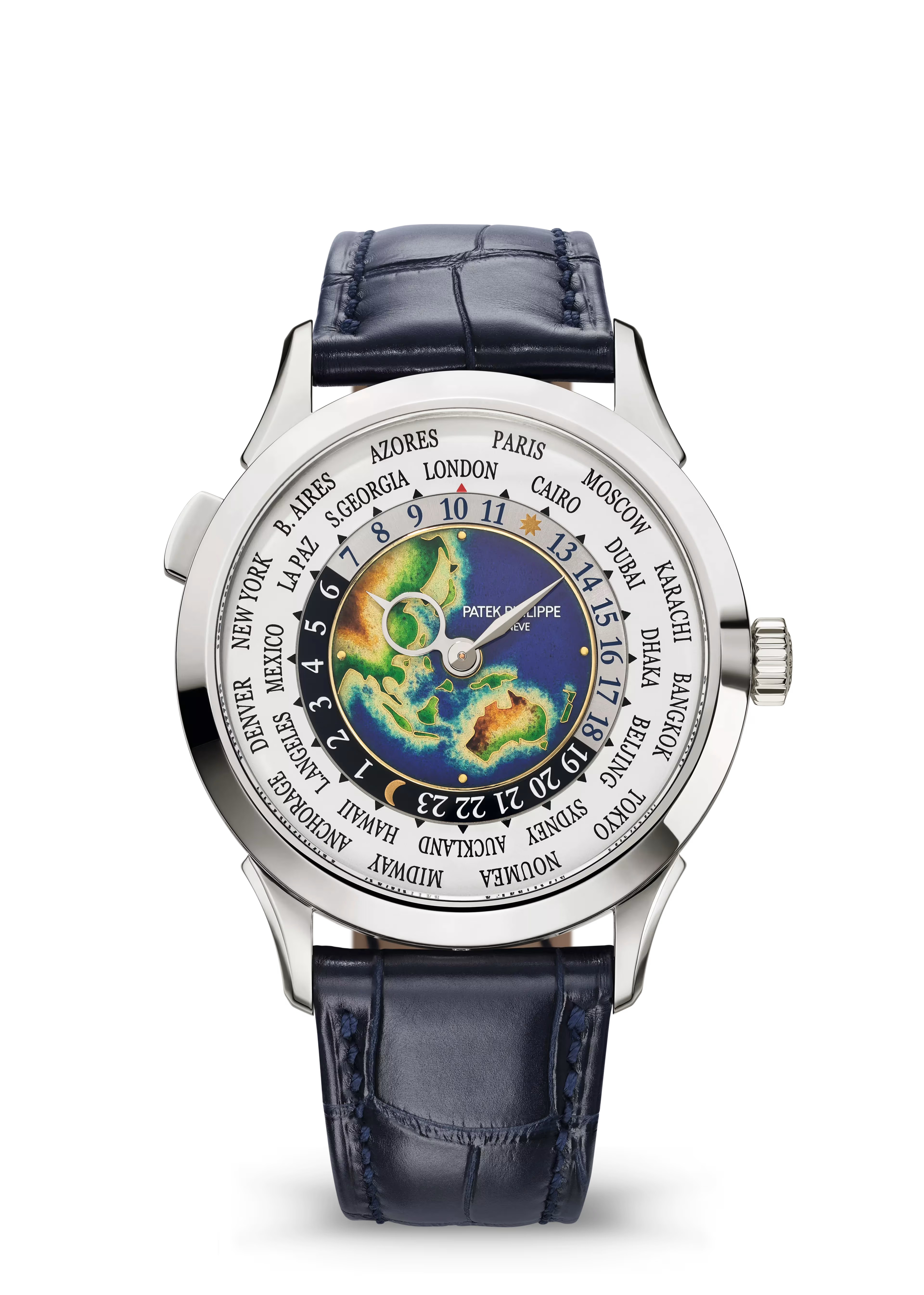 ساعة باتيك فيليب وورلد تايم ٥٢٣١جي-٠٠١ Patek 5231g-001
