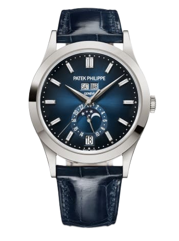 ساعة باتيك فيليب تقويم سنوي ومرحلة القمر ٥٣٩٦جي-٠١٧ Patek 5396G-017