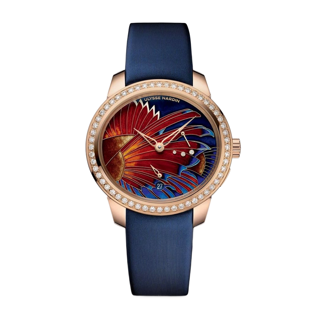 ساعة أوليس ناردين جيد "لايون فيش" 3106-125B/LIONFISH