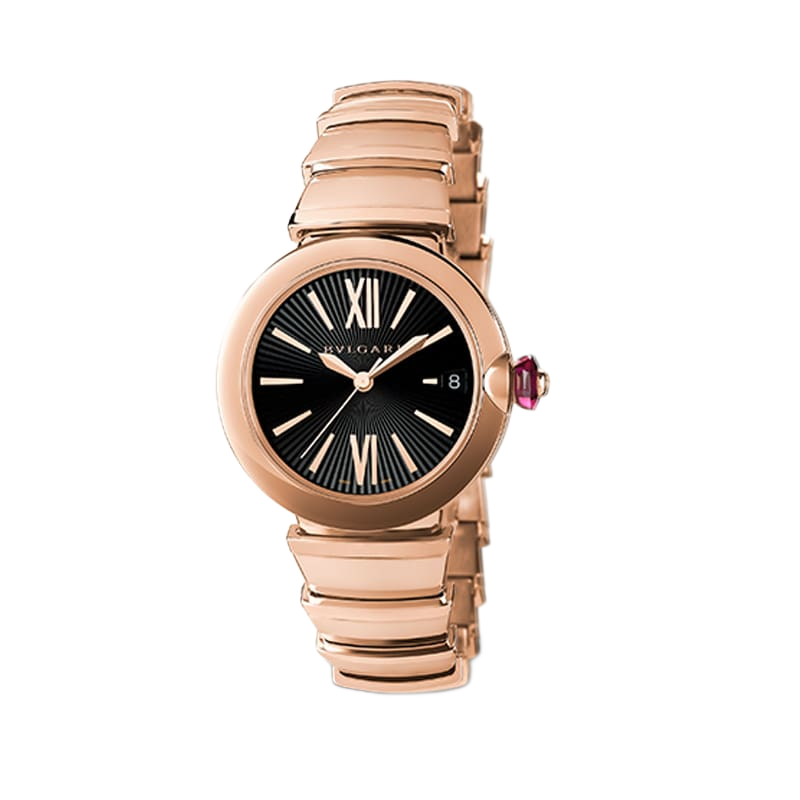 Bvlgari Lvcea 33 mm Black Dial 102190